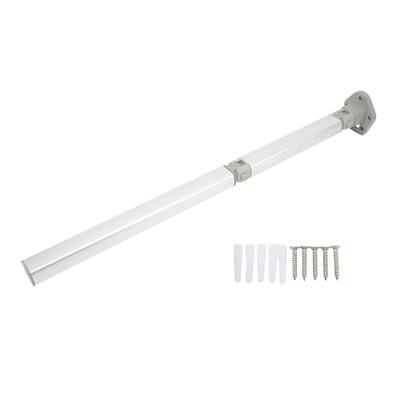 Support de barre double pliable 745 mm pour camping-car Résistant à l'oxydation Réglable Force élevée pour caravane Bateau Yacht