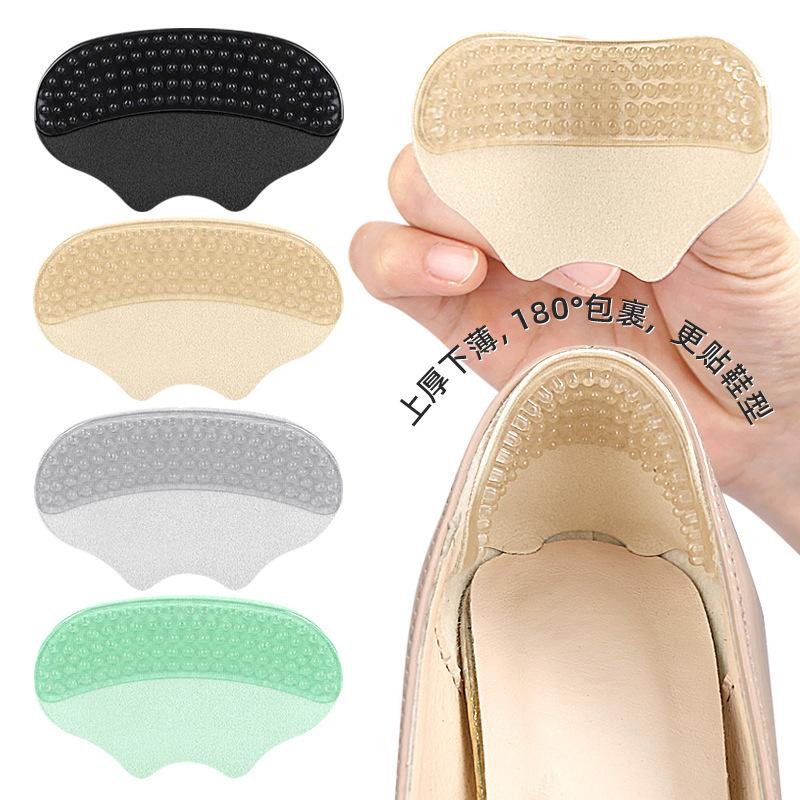 High Heels Are Soft, Anti-wear and Anti-drop, and The Heel Sticker Can Be Cut, Self-adhesive, and The Size-adjusting Half-size Pad.