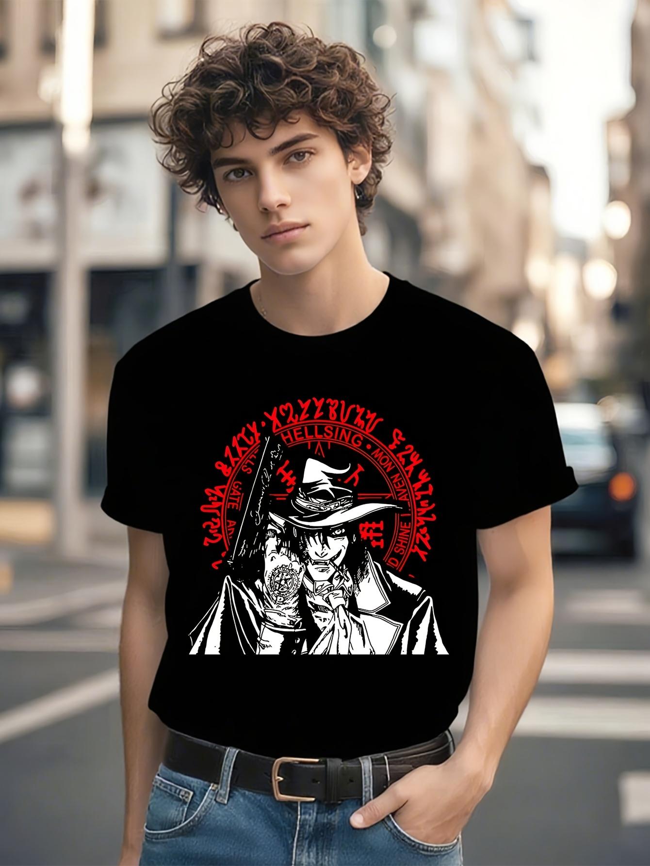 Hellsing Alucard Anime Graphic Tshirt Graphic Tshirt - Qu... S