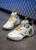 Kids' Non-Slip Basketball Training Shoes with Rotating Buckle - Spring & Fall Collection for Boys