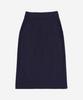Pildeoseu Women'S Feminine Button Wrap Long Skirt Navy