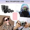 [M METERXITY] 2 Pieces Ski Goggle Bag 25x15cm Soft Microfiber