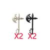 MOC Military Medieval Building Blocks Accessories Soldier Figures Bicolor Weapons Crossbow Sword helmet Tomahawk Toy Gift X006