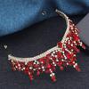 Baroque Bridal Crown Princess Girls Tiaras Birthday Hair Accessory Elegant Wedding Headwear for Brides Headbands