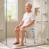 Shower Stool Slim for Assisted Bathing, Elderly Users