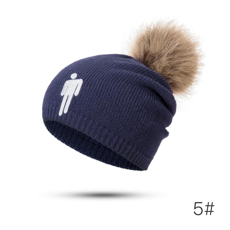 Soft Warm Knitted Winter Hat Thick 