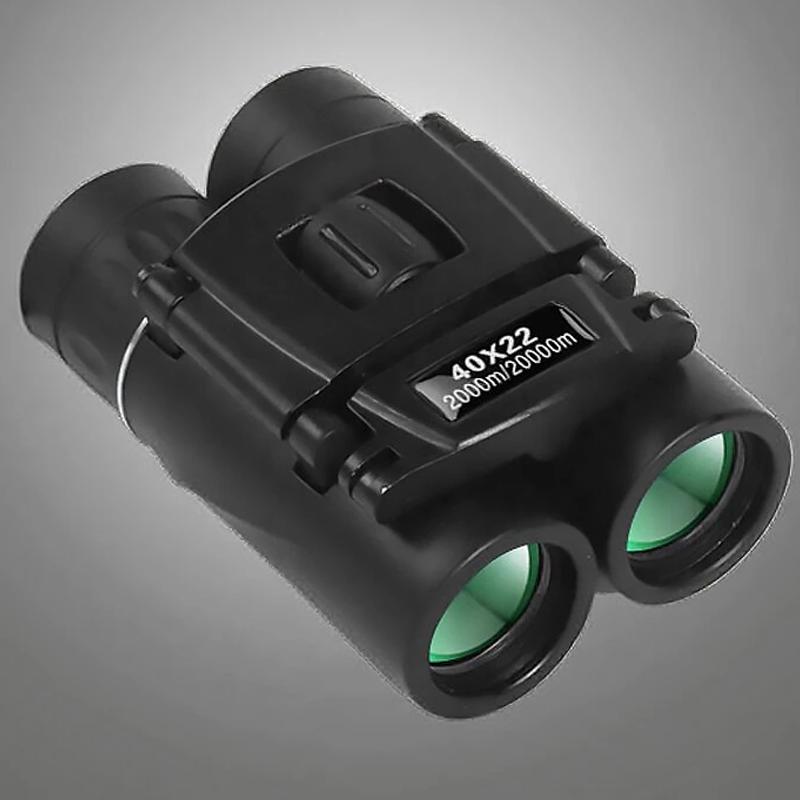 Mini Folding Binoculars For Hunting, Outdoor, Camping Powerful HD Long Range Binoculars Portable Binoculars