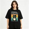 Funny Coffee Cat Print Tshirt For Unisex Simple Versatile Summer Black White Casual Short Sleeve Tee