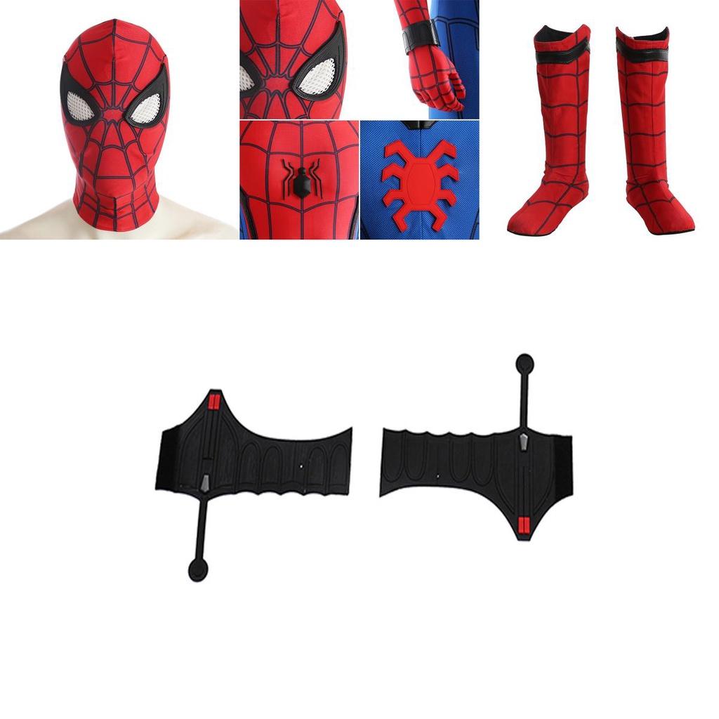 Stunning Spiderman Homecoming Cosplay Costume With Exquisite 3d Printed Design