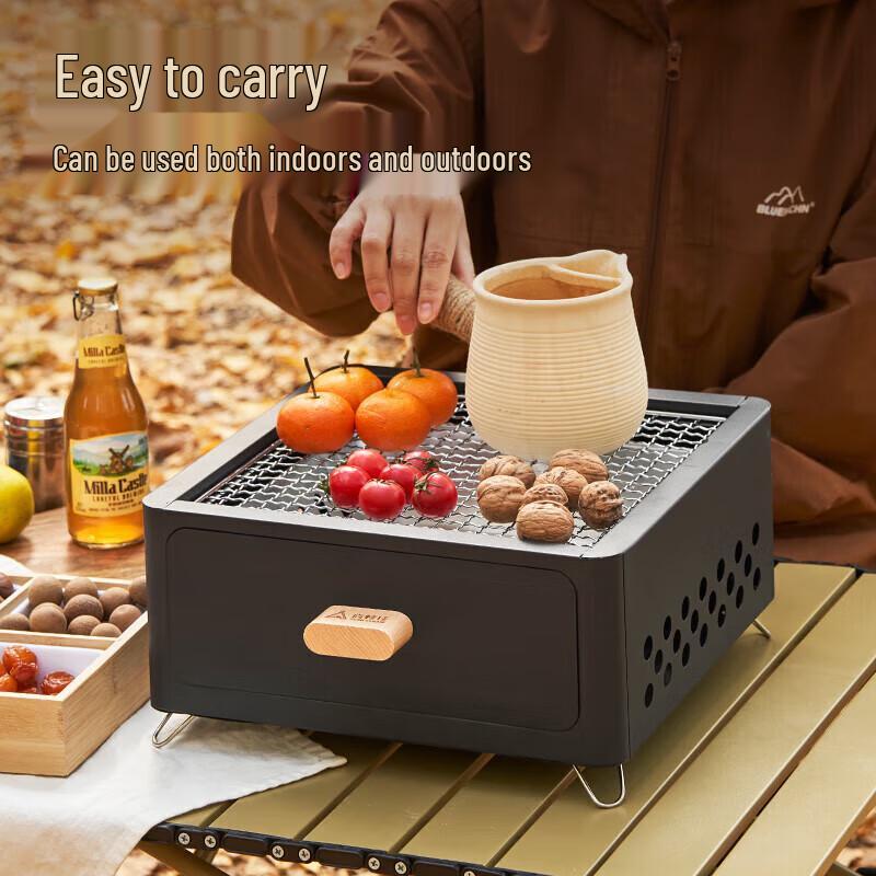 Suncojia Outdoor Charcoal BBQ & Tea Stove