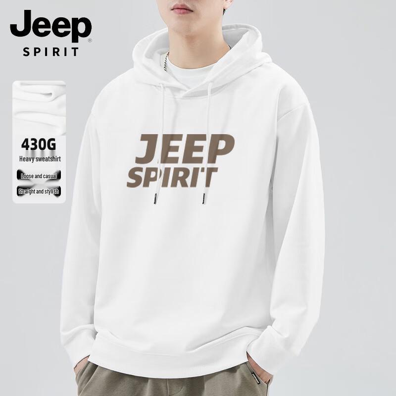 Толстовка с капюшоном JEEP SPIRIT мужская свободного кроя 2XL
