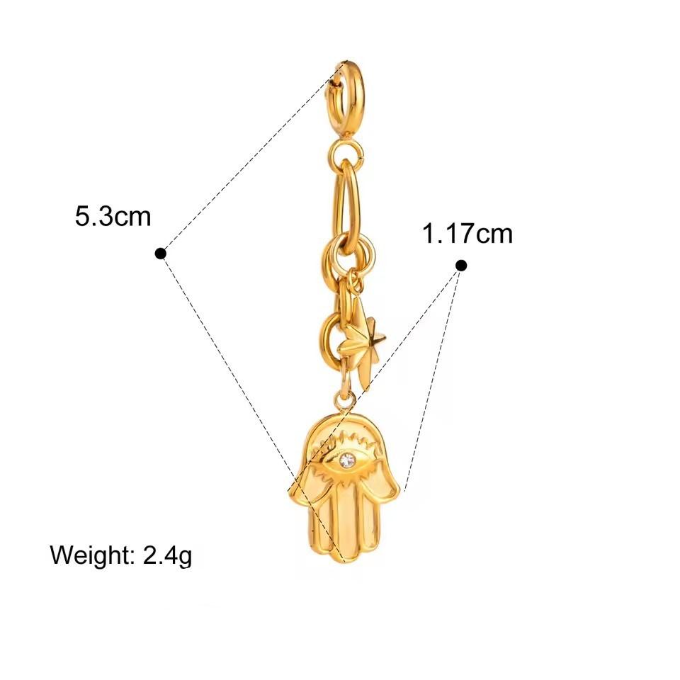 Yori DIY Stainless Steel Bikini Pendant Connector Buckle for Women Non Tarnish Arrivals Fashion Jewelry Accessories