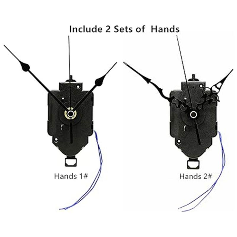Accurate Timekeeping Pendulum Clock Motor Pendulum Clock Movement With Multiple Hands,for Customs Wall Clock Accessories