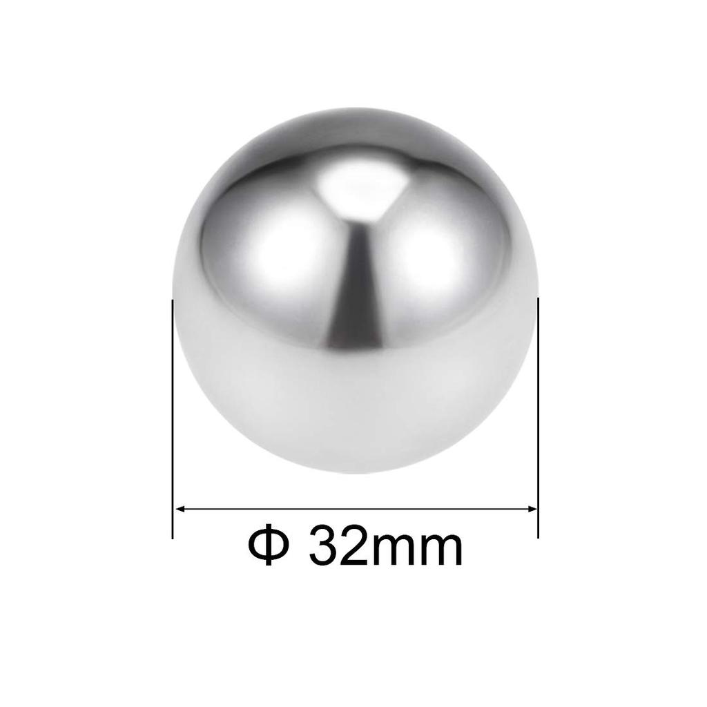uxcell 0.8 - 1.4 inches (20 - 35 mm) Bearing Balls, 304 Stainless Steel,