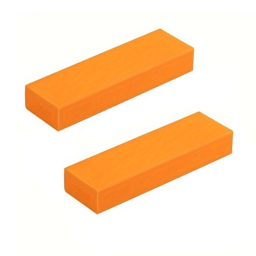 

2/3 шт. Miracle Limescale & Rust Vanisher - резиновый ластик премиум-класса для стекол в ванной, кухонных весов, безопасное и легкое средство для уборки дома 2pcs оранжевый