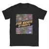 FNAF At Freddys TShirts for Men Amazing 100 Cotton Tee Shirt Crew Neck Short Sleeve T Shirts Summer Clothes
