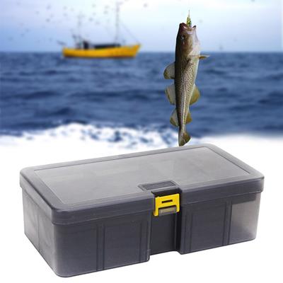 Gitter Angelkoffer Wasserdichte Dichtung Angelzubehör Aufbewahrungsbox Köder Aufbewahrungskoffer mit Facheinteilung