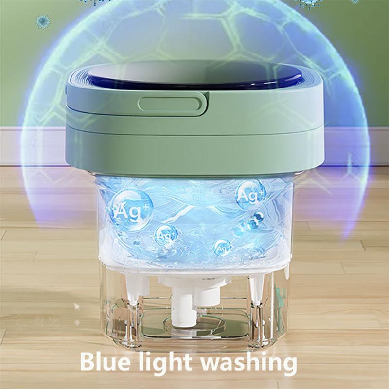 Portable Mini Washing Machine Spin Dryer Quickly Wash and Dry Light Clothing, Baby Clothes and Underwear, Socks, Underwear, Bras, Etc.