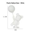 Romantic Light-Up Balloon Cake Decoration & Confession Bear Gift for Birthdays and Valentine's Day
