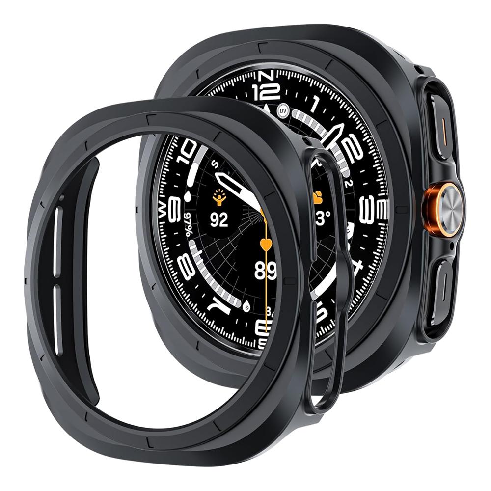 Case for Samsung Galaxy Watch Ultra 47mm Screen protector Accessories Hard PC Frame Bumper protective Galaxy Watch 7 Ultra Cover