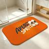 Grafik-Aperol SpritzS Fußmatte Schlafzimmer Teppich, Badezimmer Fußmatte, Fußabtreter, Rutschfest Saugfähig Vielseitig