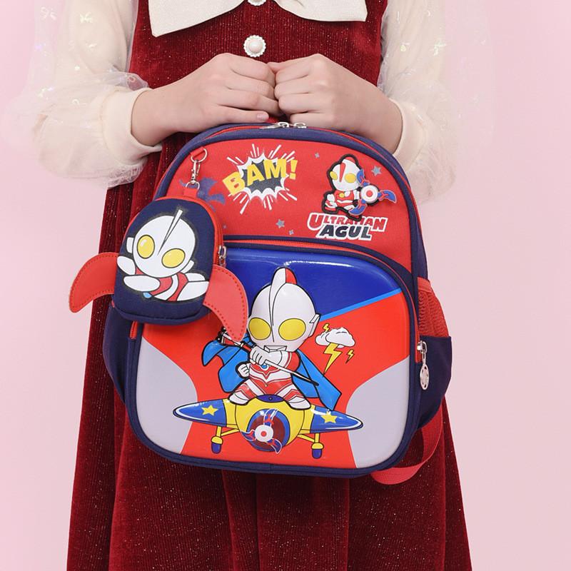 Ultraman Kuromi Melody Pattern Childrens Backpack With Breathable Oxford Fabric For Kindergarten Daily Use