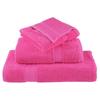 VidaXL Serviettes de Qualité Supérieure 10 pcs, Serviettes de Douche, Draps de Bain, Serviettes d'Invité de Toilette, Rose 137535
