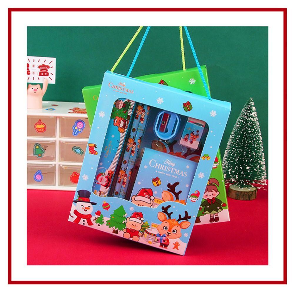 6Pcs/set Stationery Christmas Stationery Set Study Stationery Set  School Stationery Supplies