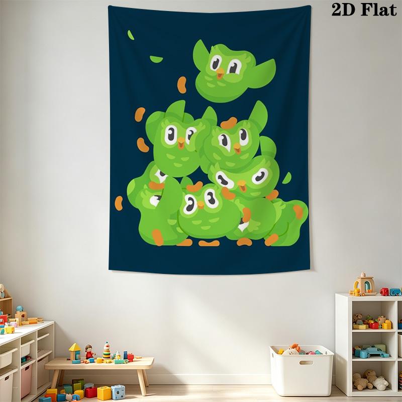 Doolingo-inspired Pattern Home Decor Tapestry, Wall Hanging, Decorative RV Wall Cloth.XGT0914310