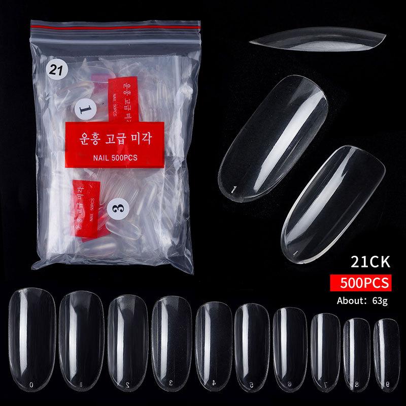 Nail Art French, Autocolant Complet și Autocolant Jumătate, Unghie Balerină, Unghie Țeavă de Apă, Vârf Picătură de Apă Piesă Unghie Pe Stoc