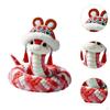 Chinese Year Snake Plush Toy Lucky Mascots for Living Room Dorm Home