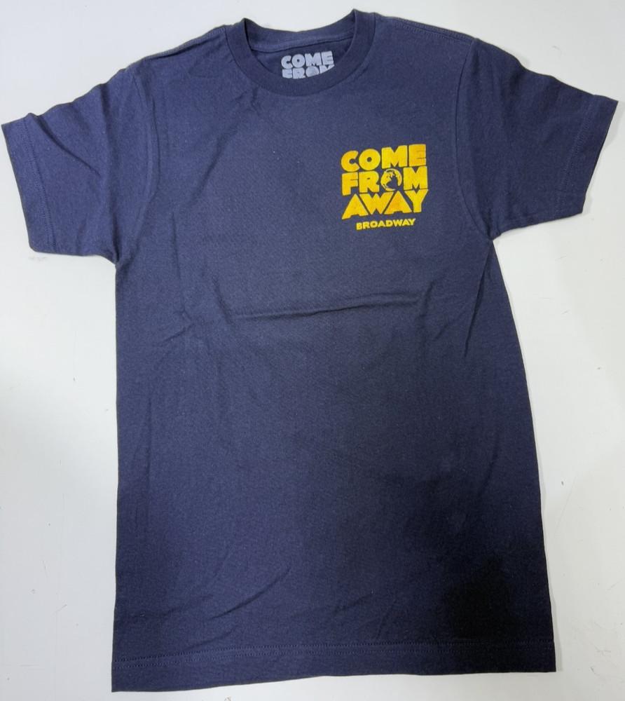 COME FROM AWAY + BROADWAY MUSICAL +logo Broadway TEE TSHIRT +NEW OFFICIAL Unisex T-Shirt XXXL