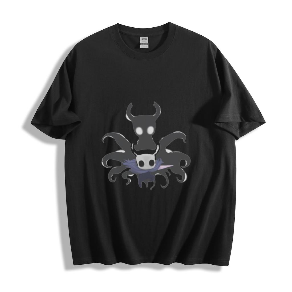 Hollow Knight T-Shirt Mens Womens Tees Top - Mysterious Bug Duo Design Unisex Tee