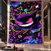 Wall Hanging Tapestry,Pokémon Printed Fabric Backdrop For Dorm Room Party Decoration