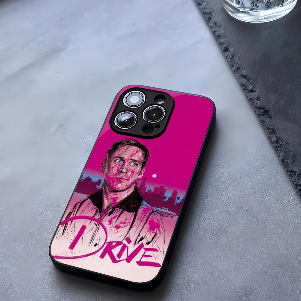 Drive Ryan Gosling Movie Phone Case Tempered Glass For IPhone 17 13 14 16 12 15 11 Pro Max Plus Mini X XR SE2020 Coque