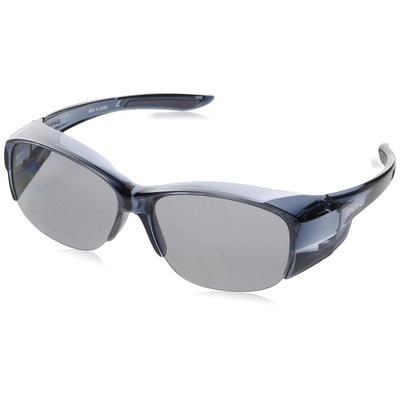 [Swans] Sunglasses Over Glasses Polarized OG5-0051 SCLA Smoke Clear Free Size