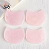 Sensitive Skin Gua Sha Pink Quartz Scraping Board Cat Head Shape Facial Massage Tool for Lifting Jawline Contour Massager Firming V-Face Line Relieves