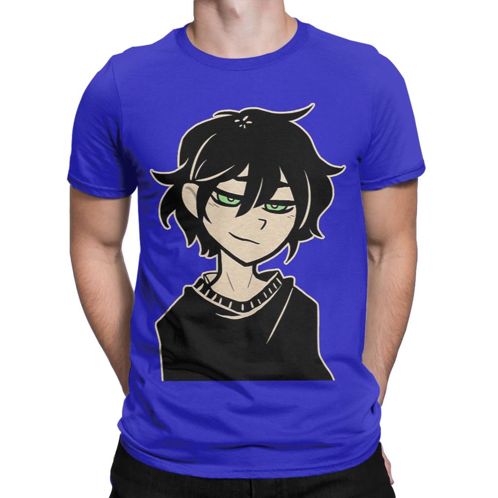 Humorvolles Anime The Coffin Of Andy And Leyley T-Shirt für Herren Rundhals Baumwolle T-Shirt Kurzarm T-Shirts Neuankunft Kleidung