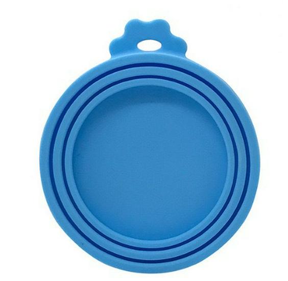 Pet Food Silicone Lid 3-in-1: Freshness-Preserving, Dustproof Sealing Lid for Cat & Dog Cans