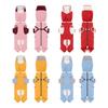 Waterproof Dog Raincoat With Hood Detachable 4-Leg Design Small Medium Large Dogs Outdoor Windproof Pet Apparel