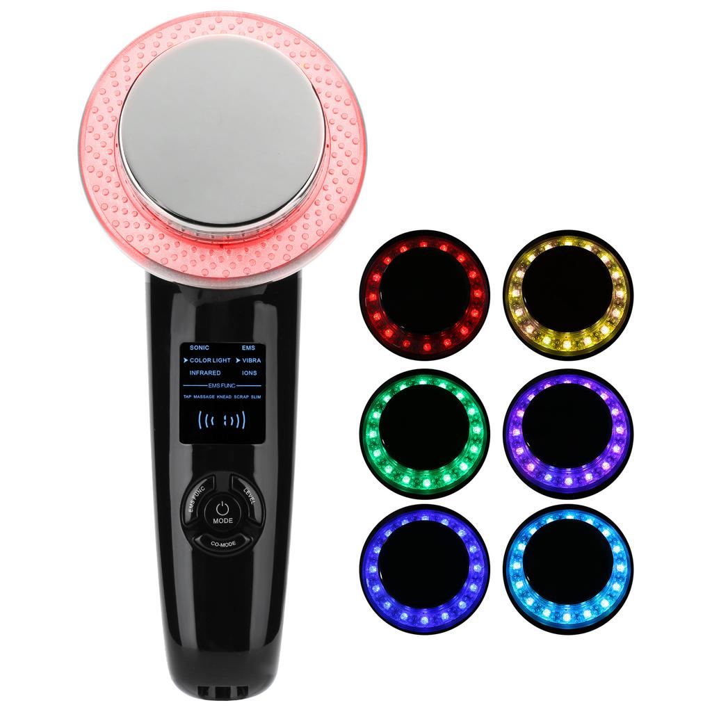 6‑In‑1 LED Body Slimming Massager EMS Whitening Skin Rejuvenation Infrared Heating Device 100‑240V