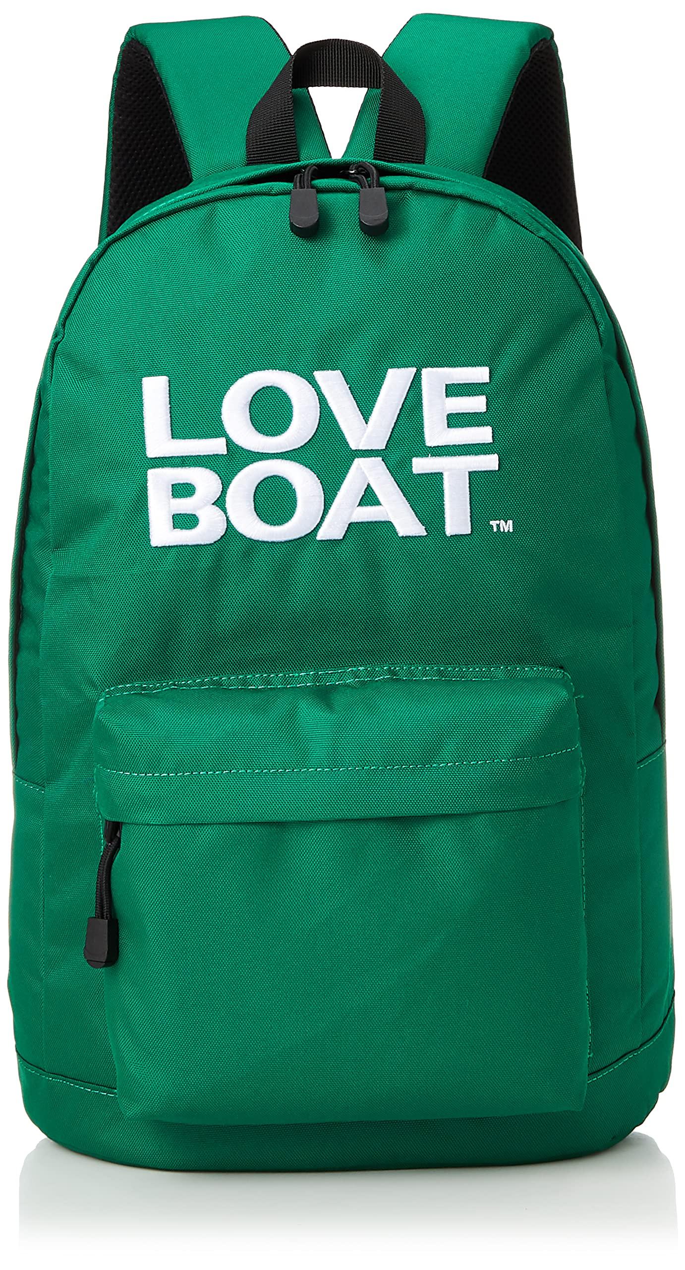 

[LOVE BOAT] Backpack LB-MBBK01 Women s Green Height: 44cm Width: 31cm Depth: 17cm