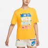 (WMNS) Nike Sportswear Essntl Ss Top Letter Print Leisure Sports Short Sleeve Yellow Women's DJ5377-764