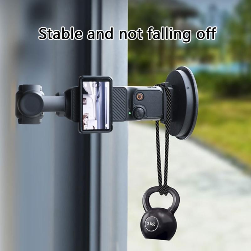 Lightweight Magnetic Adapter Stand for Pocket3 Cameras Featuring Durability Metal Construction and Versatility Port