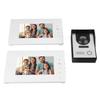 7in Wired Video Door Phone Kit Night Vision 2 Way Intercom Video Doorbell System for Apartment Villa