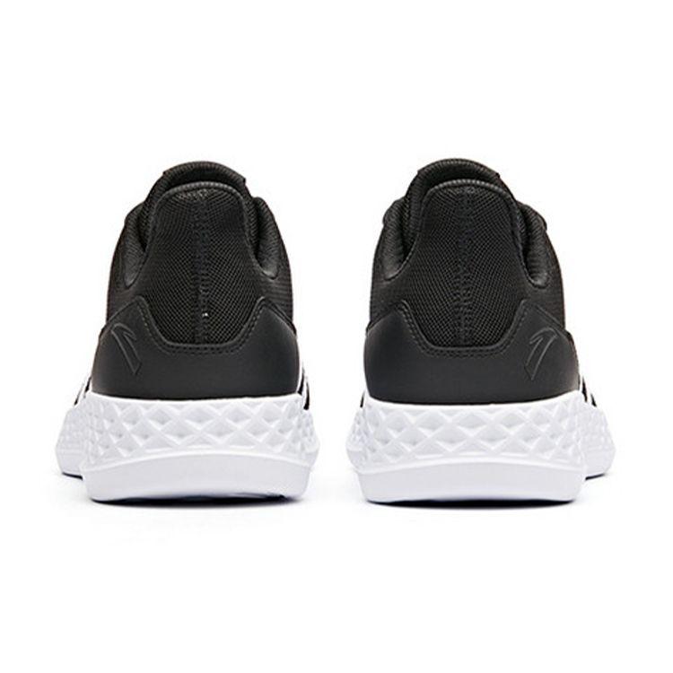 Anta Running Series Sports Casual Low-Top Running Shoes Men Sneakers Black White 91835527-1