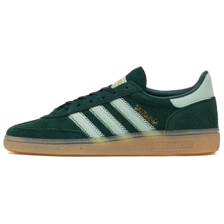 

Adidas Originals HANDBALL SPEZIAL Low top Skateboard Shoes Women s Green Sneakers JR0847 38⅔