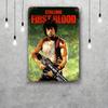sylvester stallone Decor Poster Vintage Tin Sign Metal Sign Decorative Plaque for Pub Bar Man Cave Club Wall Decoration
