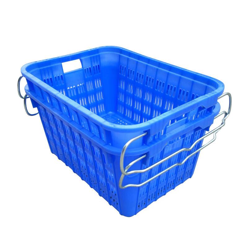 Yisu Heavy-Duty Perforated Plastic Storage Crate