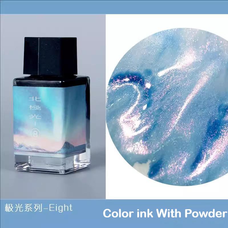 JINCHEN 18ml 37 Colors Sheen Fountain Pen Ink Gradient Color For Glass Dip Pen Non-Carbon Stationery Art School Supplies